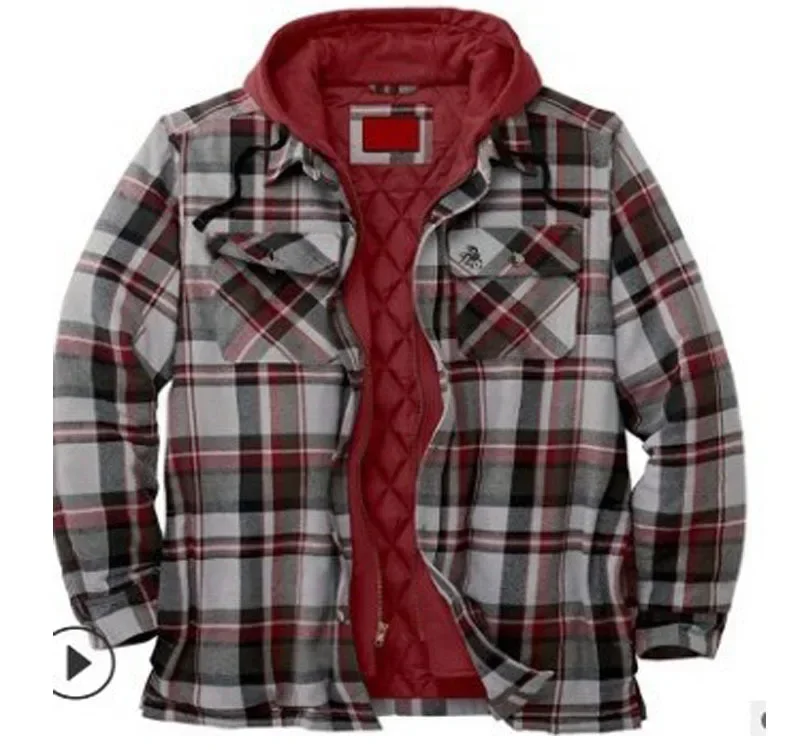 Męskie koszule i kurtki flanel – Flannel Shirt Lined recenzja i cena
