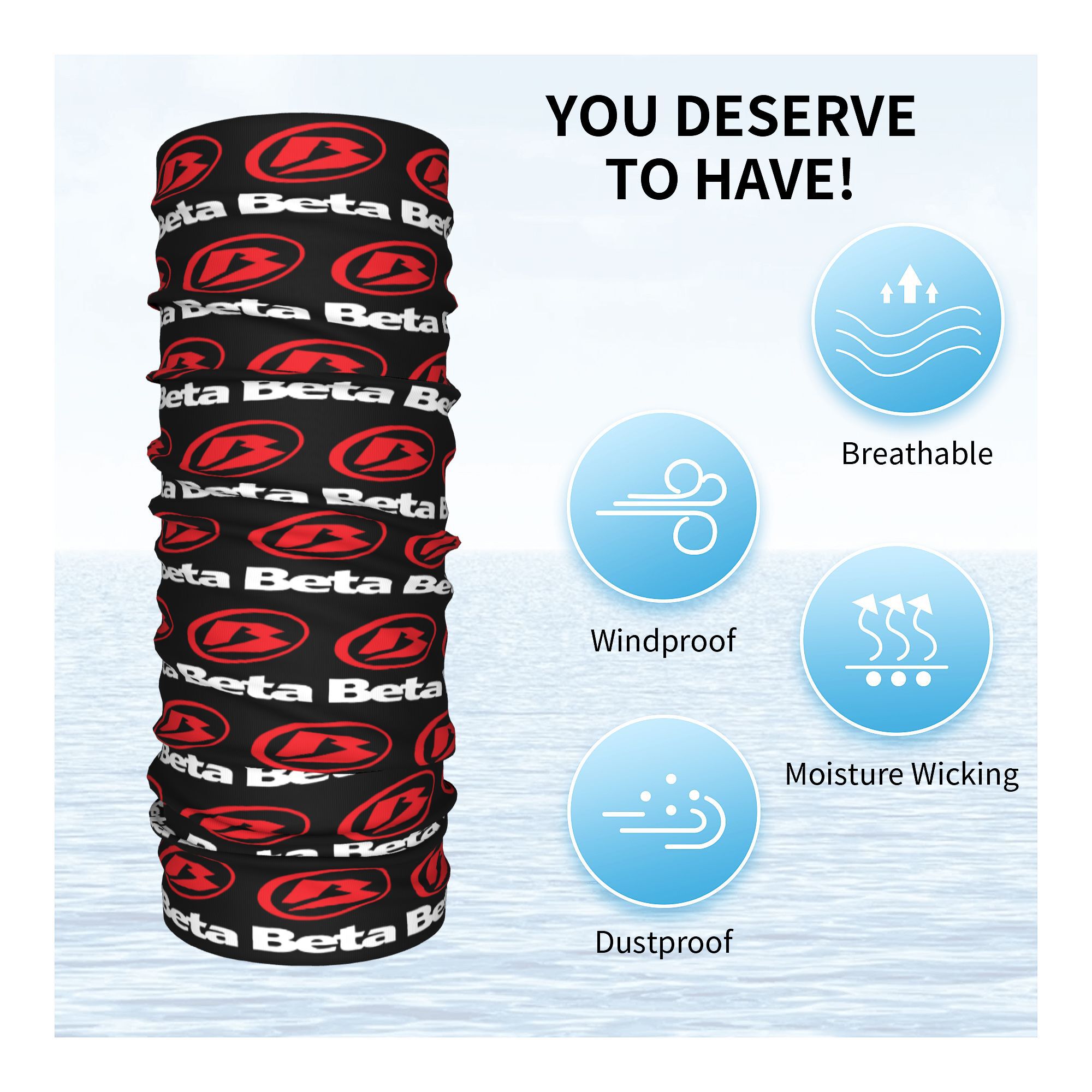 Niestandardowe nowe wyścigi mo – Neck Gaiter Fleece recenzja i cena