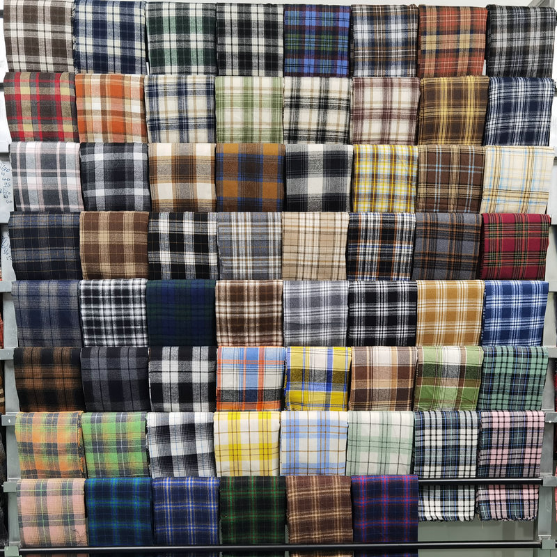 Tkanina flanelowa w kratę diag – Flannel Shirt Lined recenzja i cena