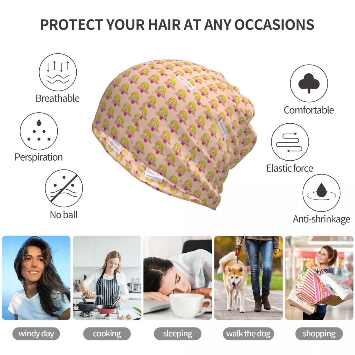 Bandana z motywem Lizzie McGui – Knit Beanie Hat Warm recenzja i cena