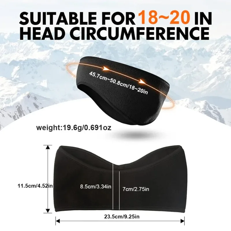 1 szt. Stylowa zimowa opaska n – Winter Headband Fleece recenzja i cena