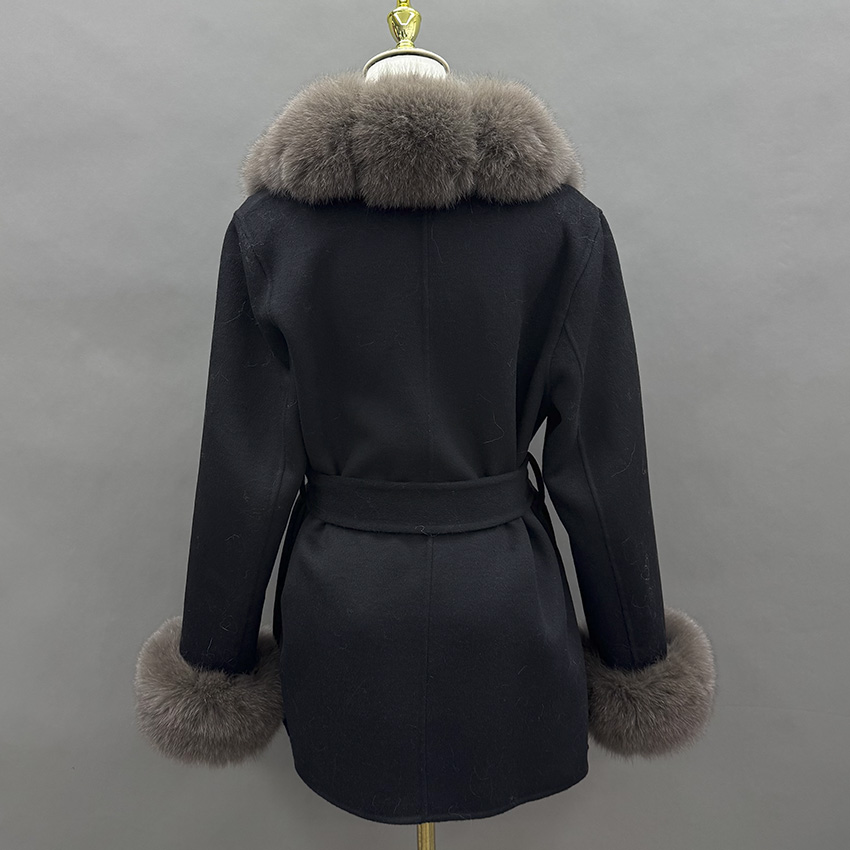 JANEFUR 2026 Wełniany płaszcz  – Wool Coat Peacoat recenzja i cena