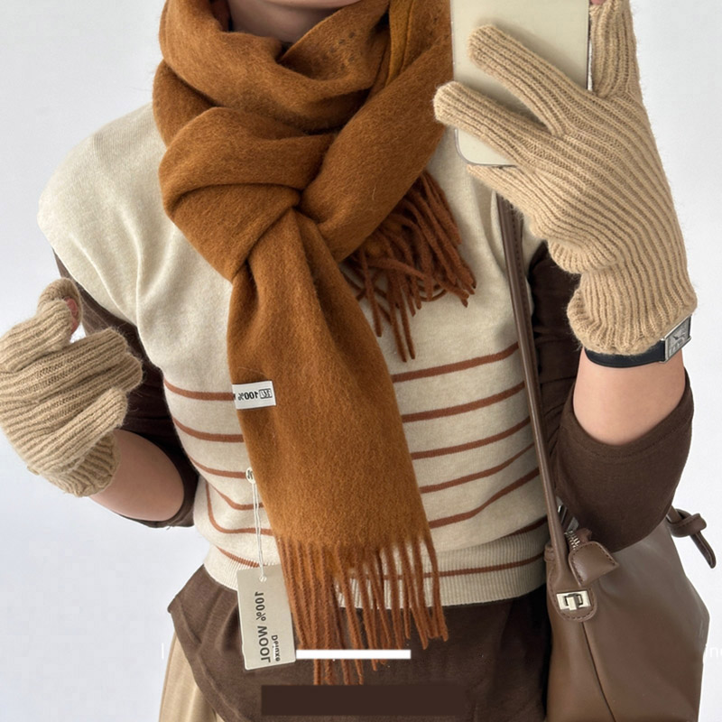 Elegancki, dobrej jakości 100% – Wool Scarf Men recenzja i cena