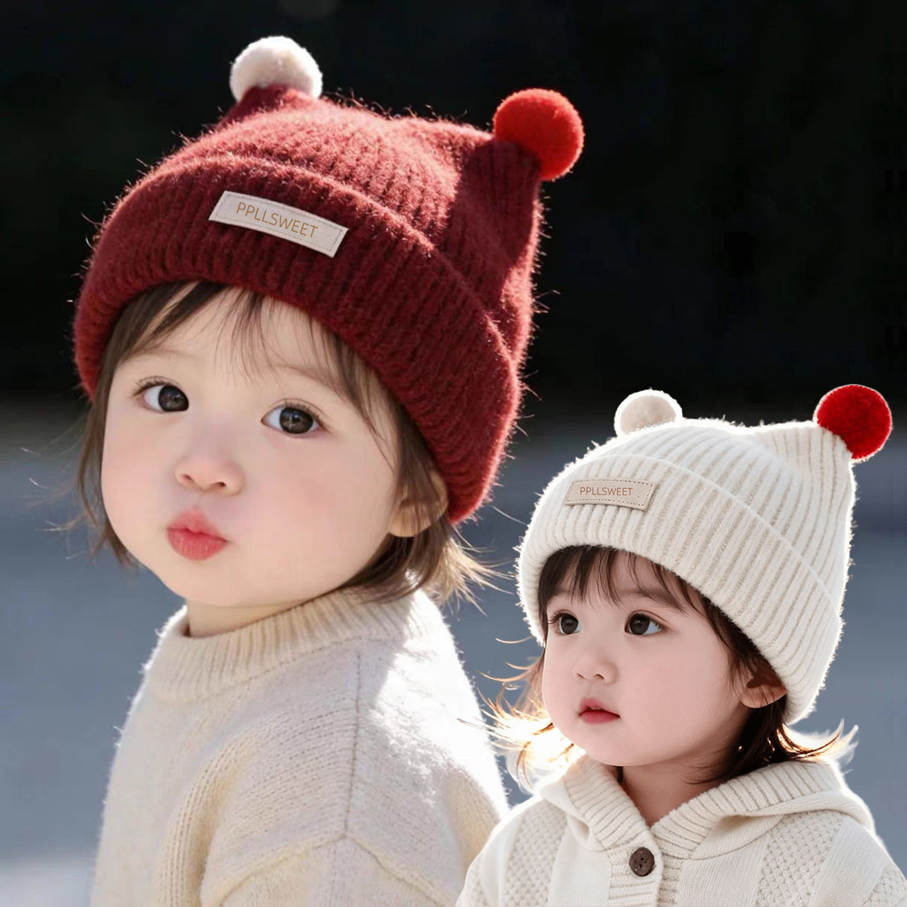 Czapka dziergana dla dziecka 1 – Knit Beanie Hat Warm recenzja i cena