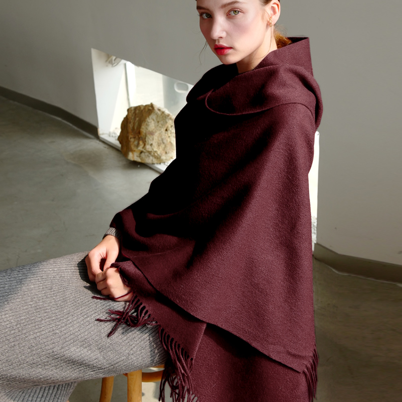 Wełniany szalik zimowy Moda da – Shawl Wrap Winter recenzja i cena