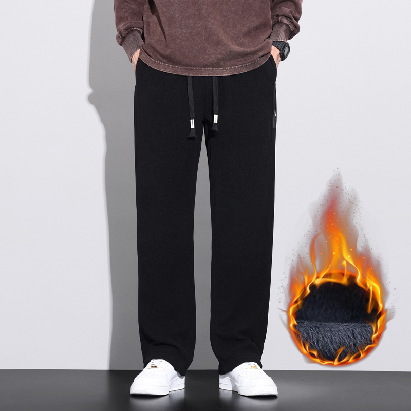 Zimowe miękkie spodnie z polar – Corduroy Pant Warm recenzja i cena