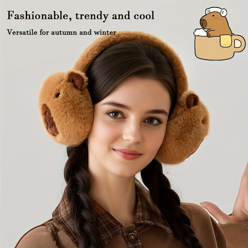 Urocze nauszniki z kapybary, p – Earmuffs Foldable recenzja i cena