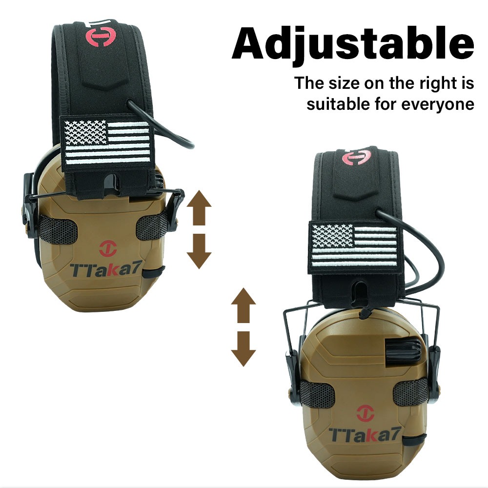 Nowe składane elektroniczne sł – Earmuffs Foldable recenzja i cena