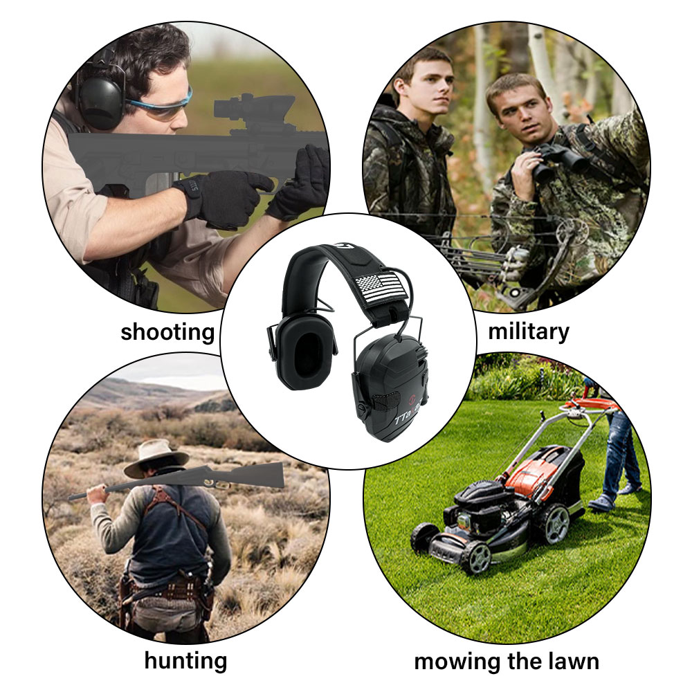 Składane elektroniczne słuchaw – Earmuffs Foldable recenzja i cena
