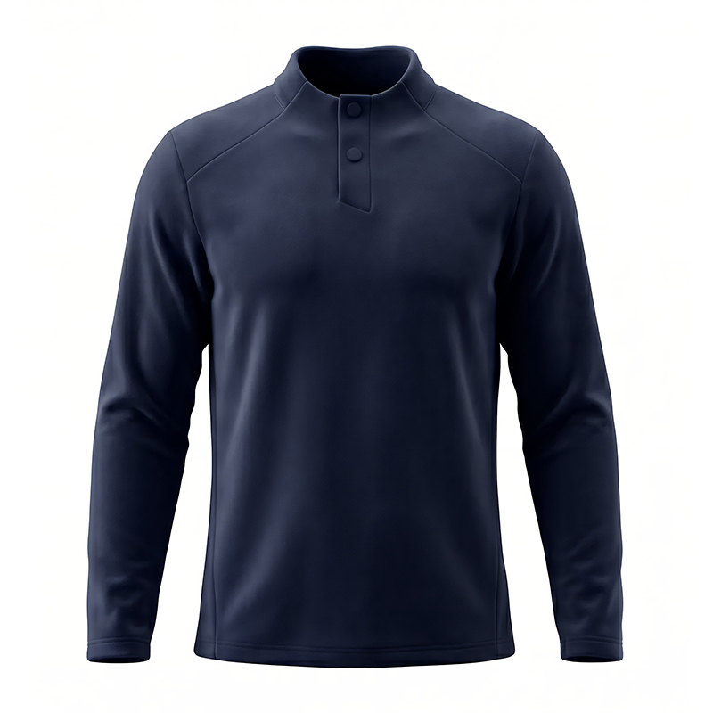 Męska koszulka Henley z długim – Flannel Shirt Lined recenzja i cena