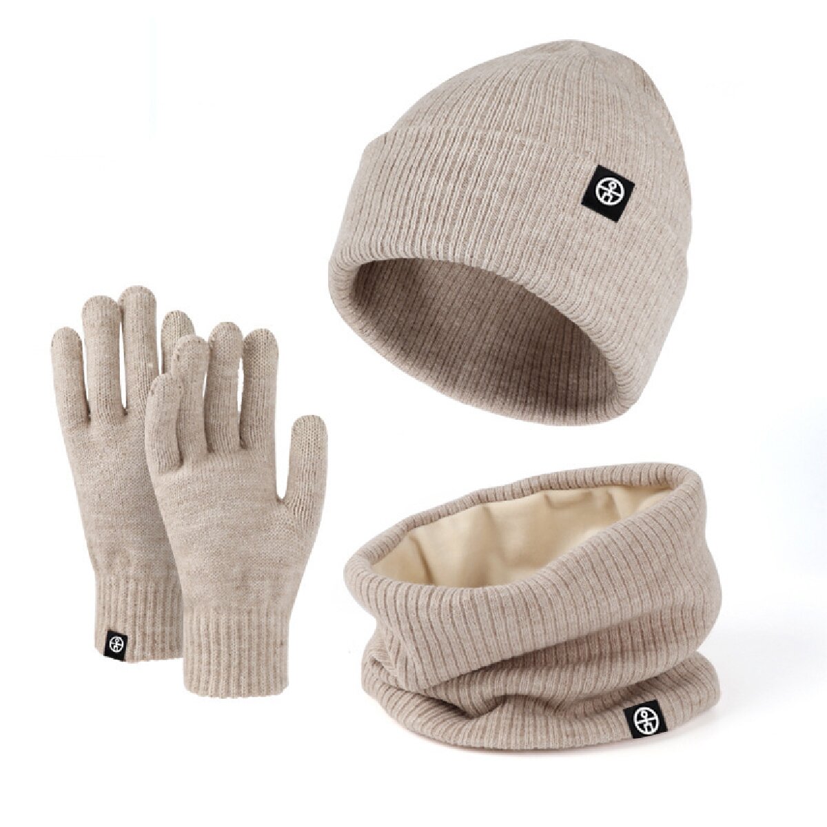 3szt Zimowa czapka z daszkiem  – Wool Scarf Men recenzja i cena