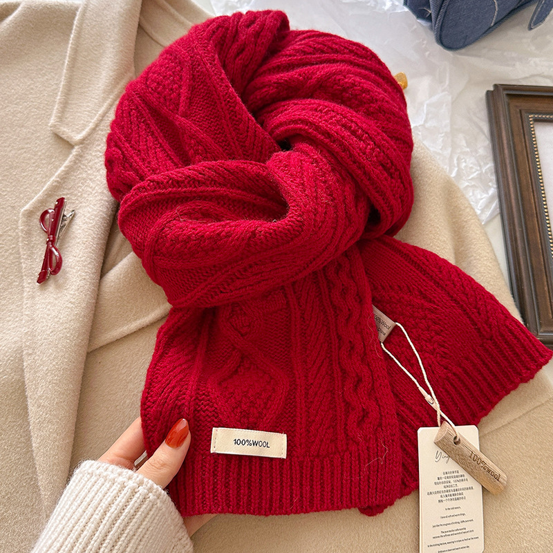 Luksusowy szal ze 100% wełny d – Wool Scarf Men recenzja i cena
