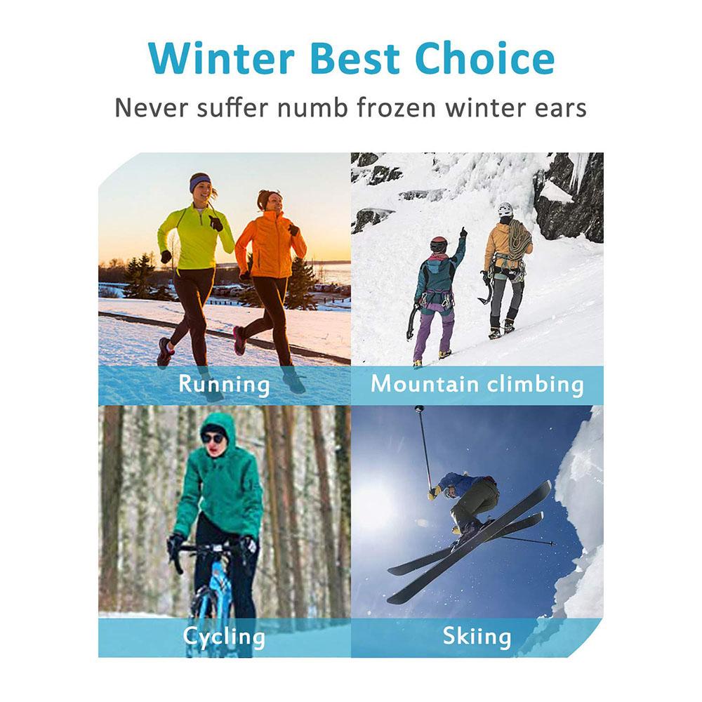 Opaski do włosów z polaru, nau – Fleece Ear Warmer Band recenzja i cena