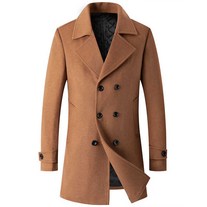 Płaszcz dwurzędowy męski Peaco – Wool Coat Peacoat recenzja i cena