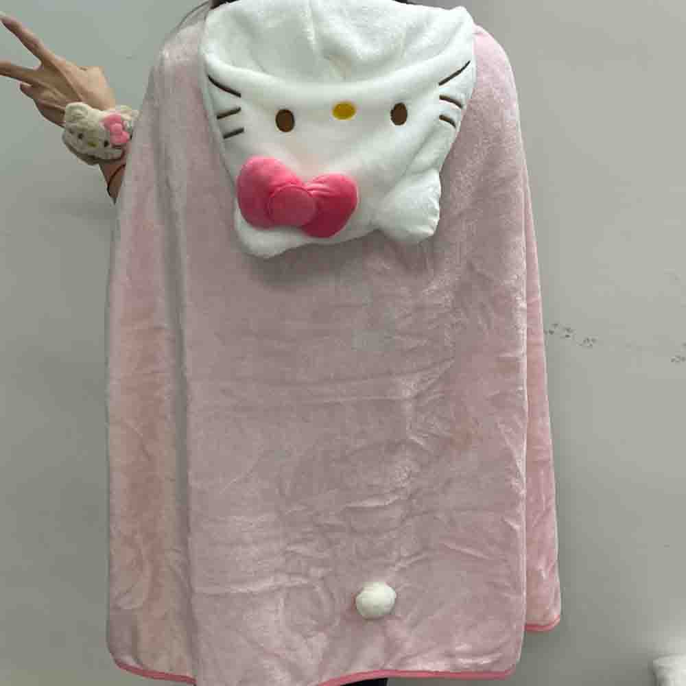 Uroczy płaszcz Hello Kitty, sz – Shawl Wrap Winter recenzja i cena