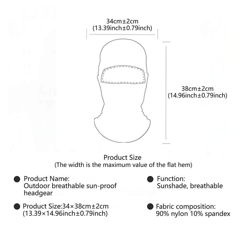 Kominiarka GTUBIKE Oddychająca – Balaclava Ski Mask recenzja i cena