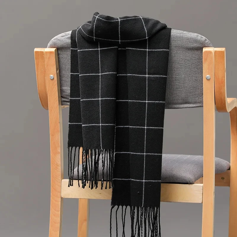 2024 Nowy zimowy szalik męski  – Wool Scarf Men recenzja i cena