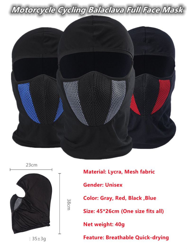 Kominiarka motocyklowa maska n – Balaclava Ski Mask recenzja i cena
