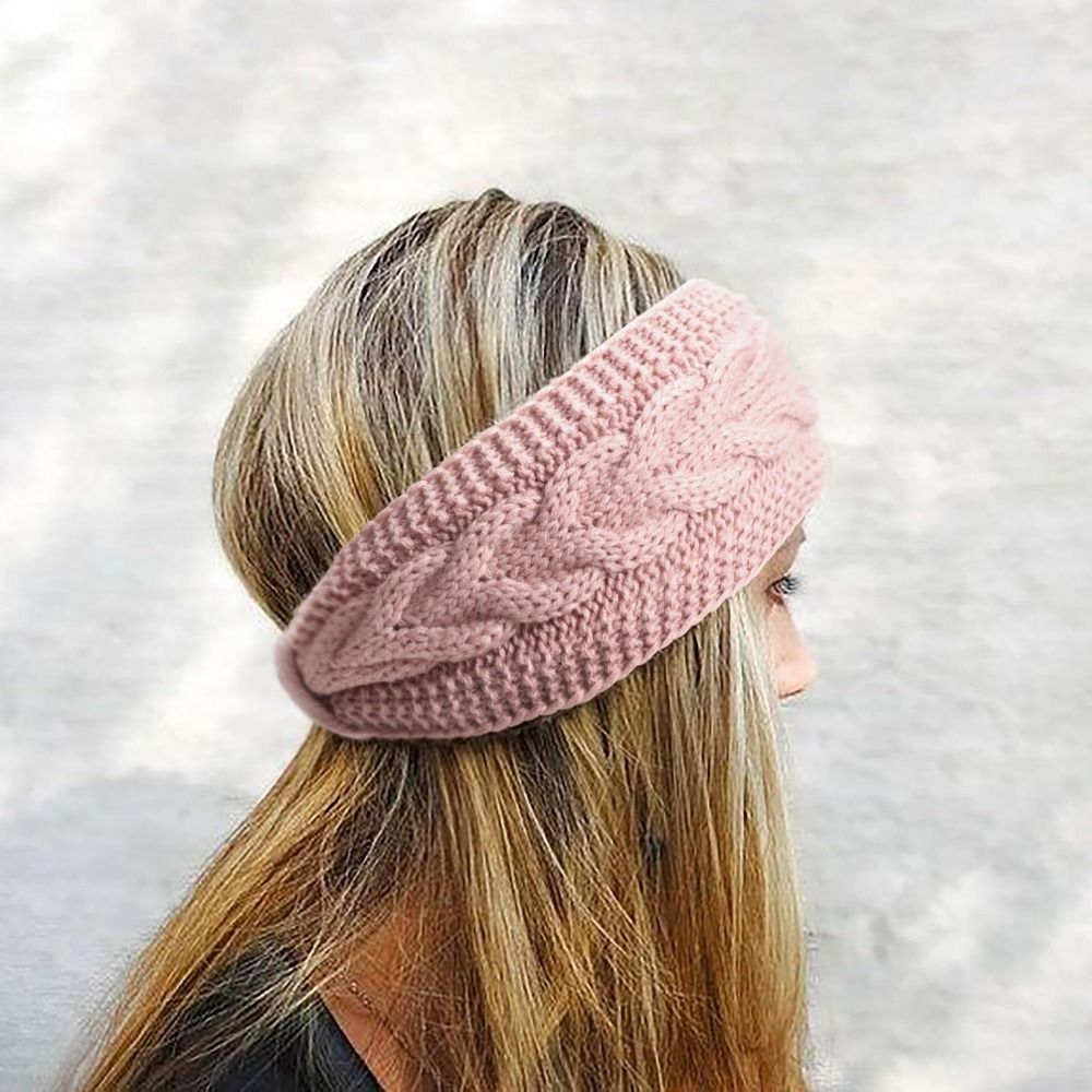 Zimowe dziergane opaski damski – Winter Headband Fleece recenzja i cena